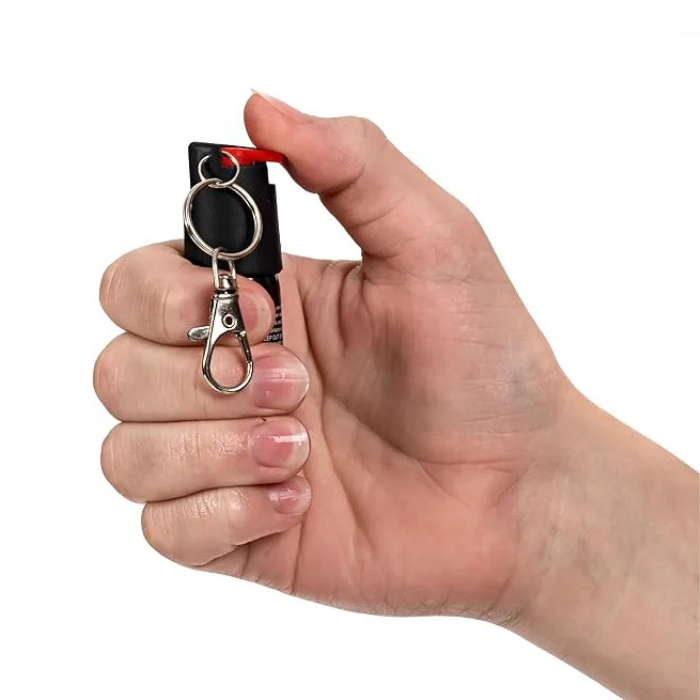 Pepper Spray Keychain for Women Men Self Defense