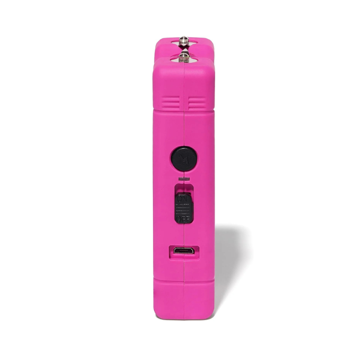 VIPERTEK VTS-880 Mini Stun Gun for Self Defense Rechargeable with LED Flashlight