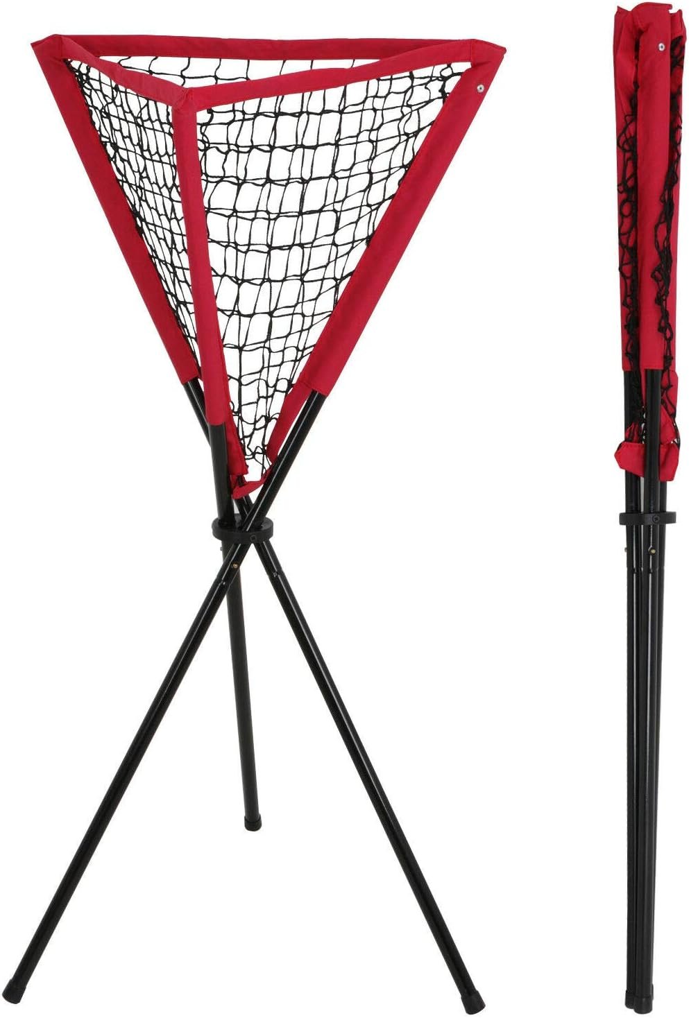 Baseball Softball Tripod Ball Caddy Portable Batting Practice Ball Holder