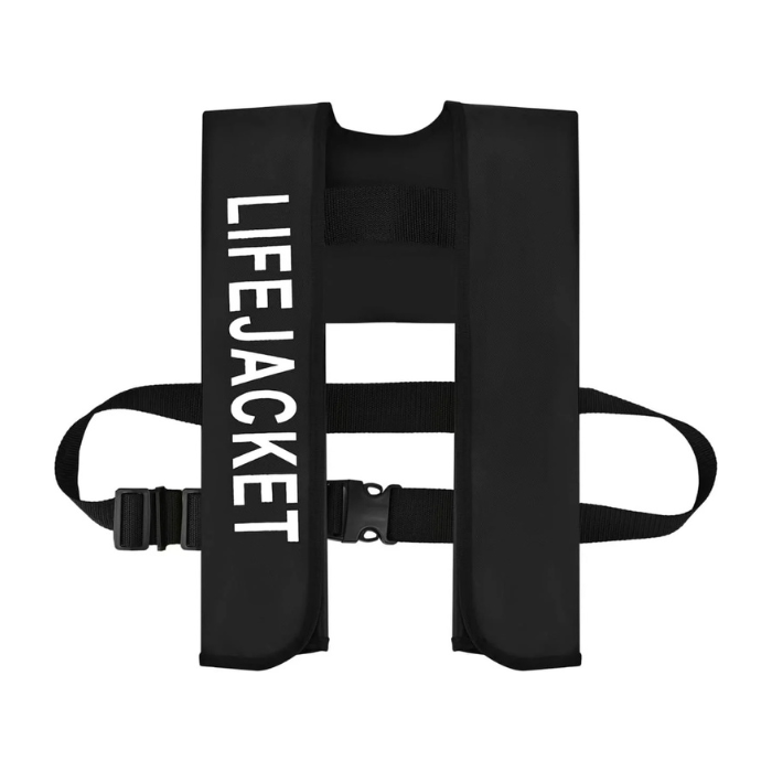 Adult Automatic Inflatable Kayak Vest PFD, Water Sports Vest for Boating Fishing Kayaking SUP Paddleboarding(fit Weight Below 330 lbs)