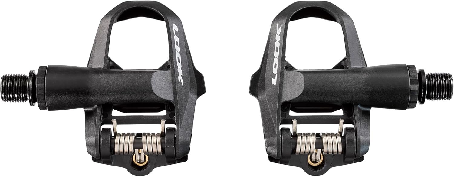 LOOK Cycle - KEO 2 Max - Road Bike Pedals - Large 500mm² Contact Area - Full Power Transfer - Ultra Lightweight Pedals