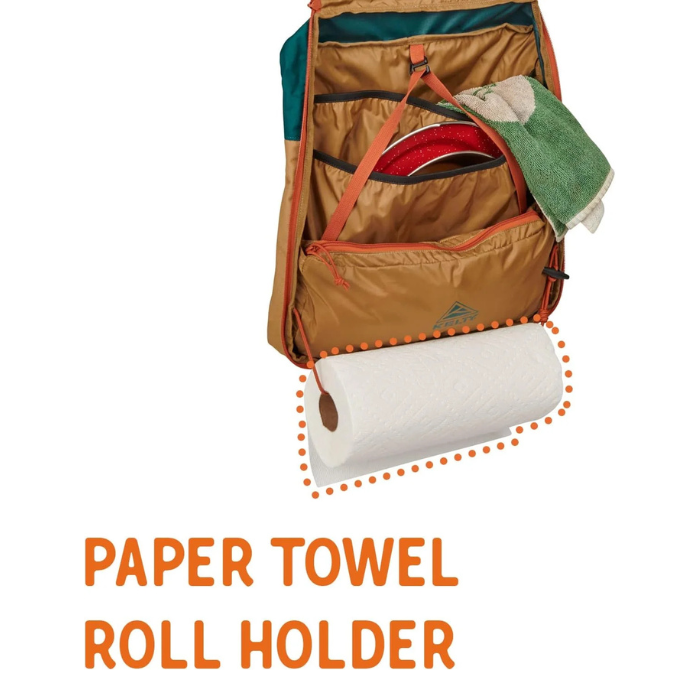 Kelty Camp Galley – Portable Outdoor Kitchen Organizer with Multiple Pockets & Shelves – Hanging Gear Bag for Camping, Overlanding & Backyard Cooking