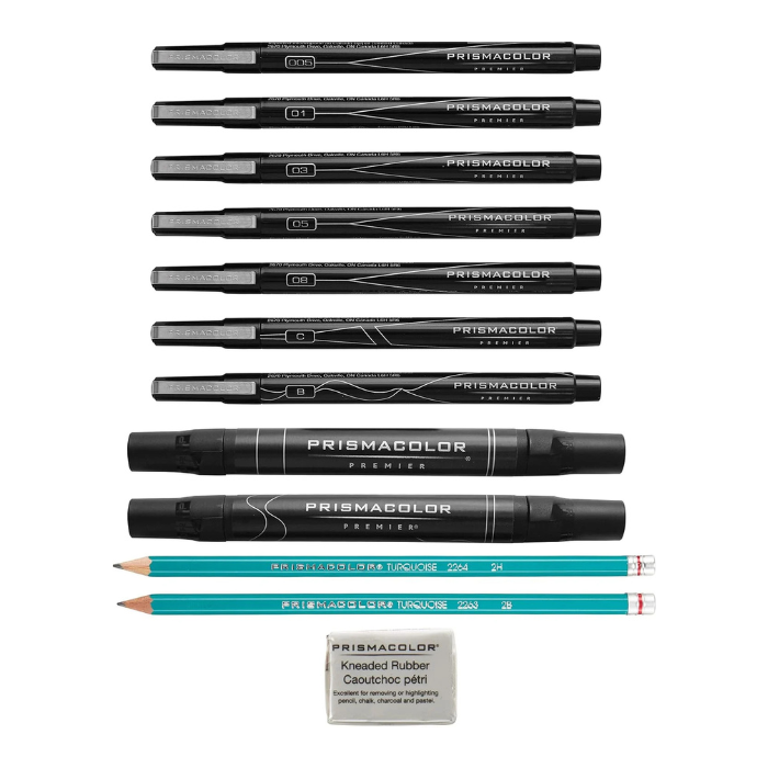 Prismacolor Advanced Hand Lettering & Illustration Set – Professional Creative Kit for Journaling, Sketching & Outdoor Projects
