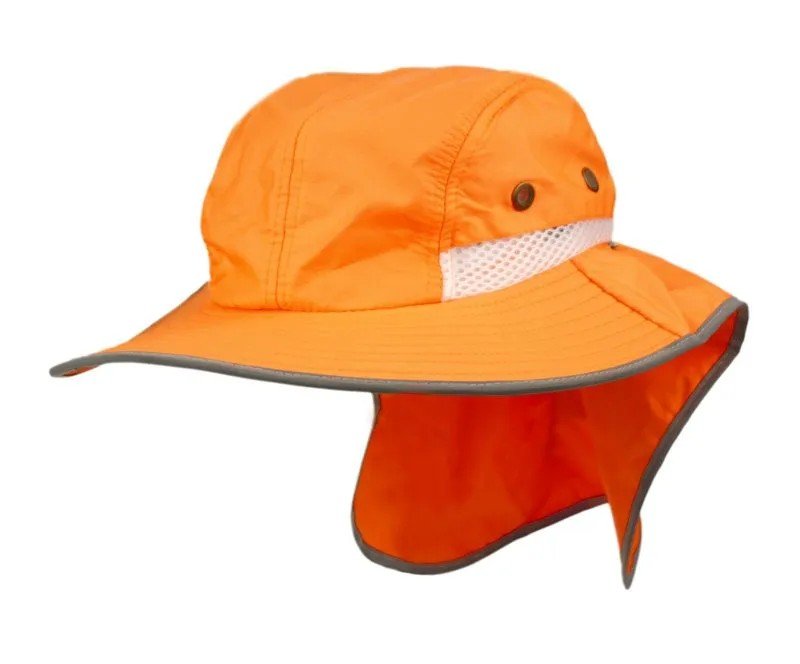 Outdoor Fishing Camping Cap W/neck Flap Cover