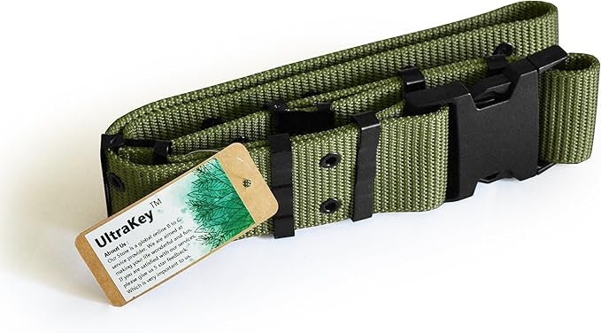 Tactical Belt, Adjustable Security Military Heavy Duty Rescue Belt for Outdoor Sports and Hunting