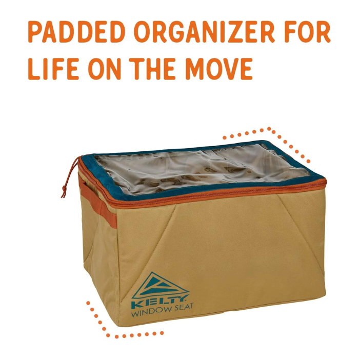 Kelty Window Seat Camping Chair – Lightweight Folding Outdoor Chair with Mesh Ventilation, Steel Frame & Carry Bag – Portable Comfort for Camping, Festivals, Tailgates & Beach Trips