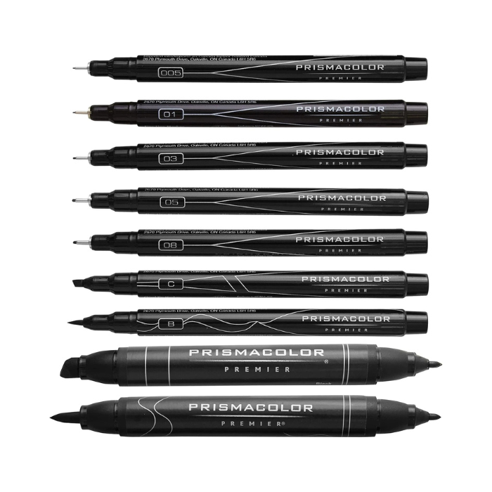 Prismacolor Beginner Hand Lettering & Illustration Set – Complete Creative Kit for Journaling, Sketching & Outdoor Design Projects