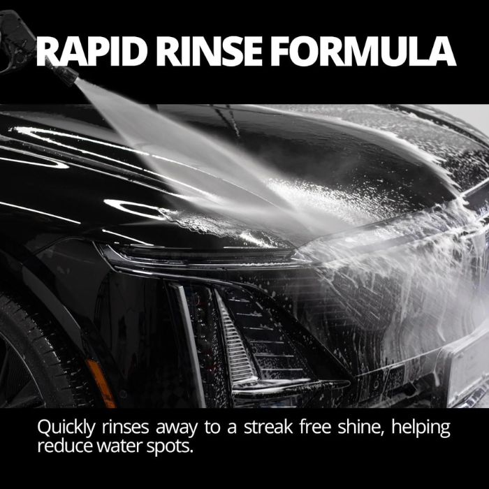 CERAKOTE High Foam Vehicle Shampoo (32 oz. Bottle) - pH Neutral Premium Car Wash Soap - Ceramic Coating Prep and Maintenance - Citrus Scent - Maximum Suds