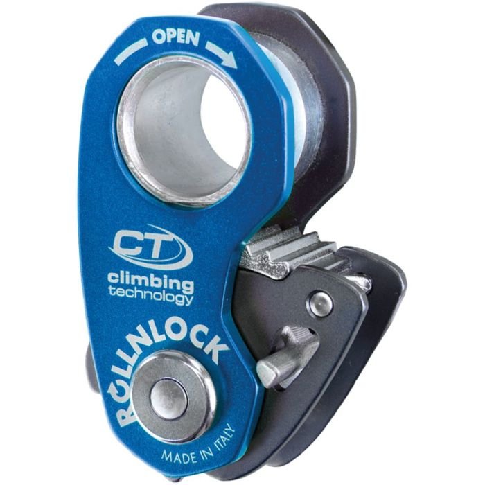 ROLLNLOCK - ASCENDER/PULLEY (Blue)