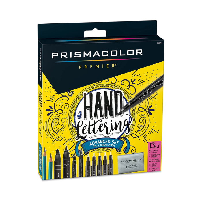 Prismacolor Advanced Hand Lettering & Illustration Set – Professional Creative Kit for Journaling, Sketching & Outdoor Projects