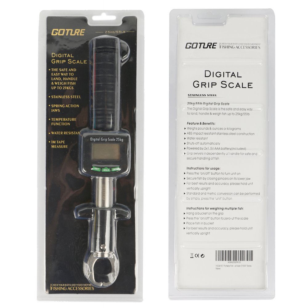 Description for Fishing Grips Some Models Come with Digital Fishing Scale or Fishing Tape Measure