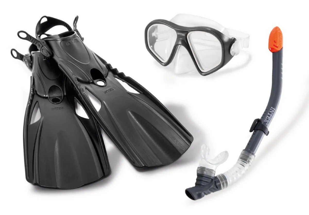 Snorkeling Set With Fins