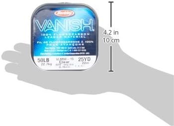 Berkley Vanish Fluorocarbon Fishing Line/Leader Material - 20 Pounds