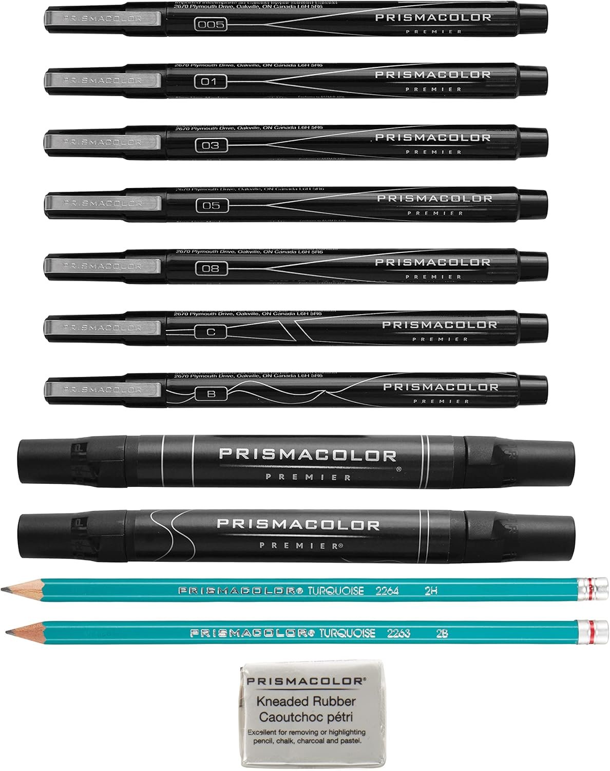 Prismacolor Advanced Hand Lettering & Illustration Set – Professional Creative Kit for Journaling, Sketching & Outdoor Projects