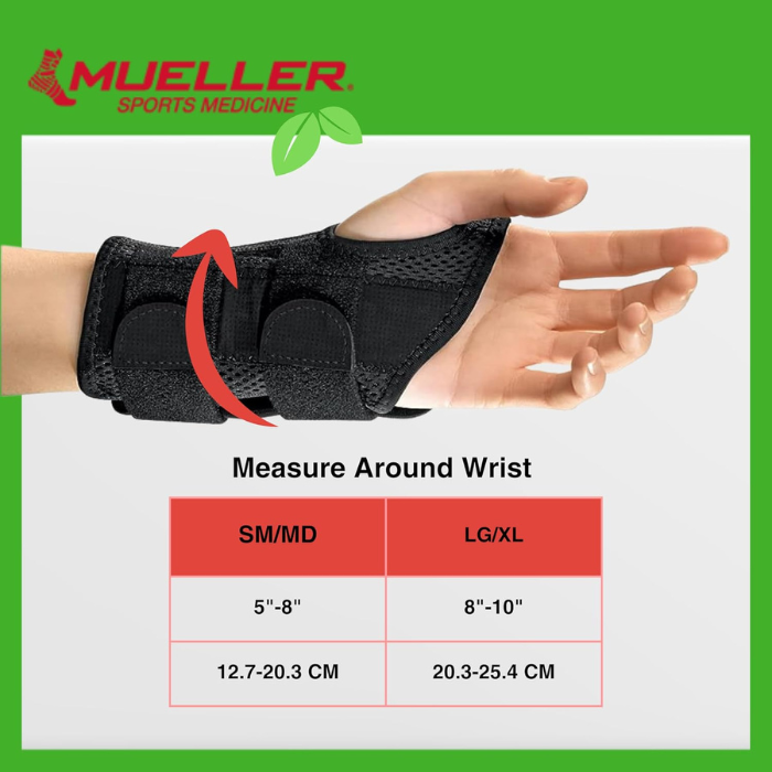 Premium Wrist Compression Brace for Carpal Tunnel, Tendonitis & Arthritis Relief – Adjustable Stabilization & Breathable Support for All-Day Comfort