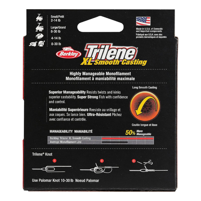Berkley Trilene XL Monofilament Fishing Line - 8 lb