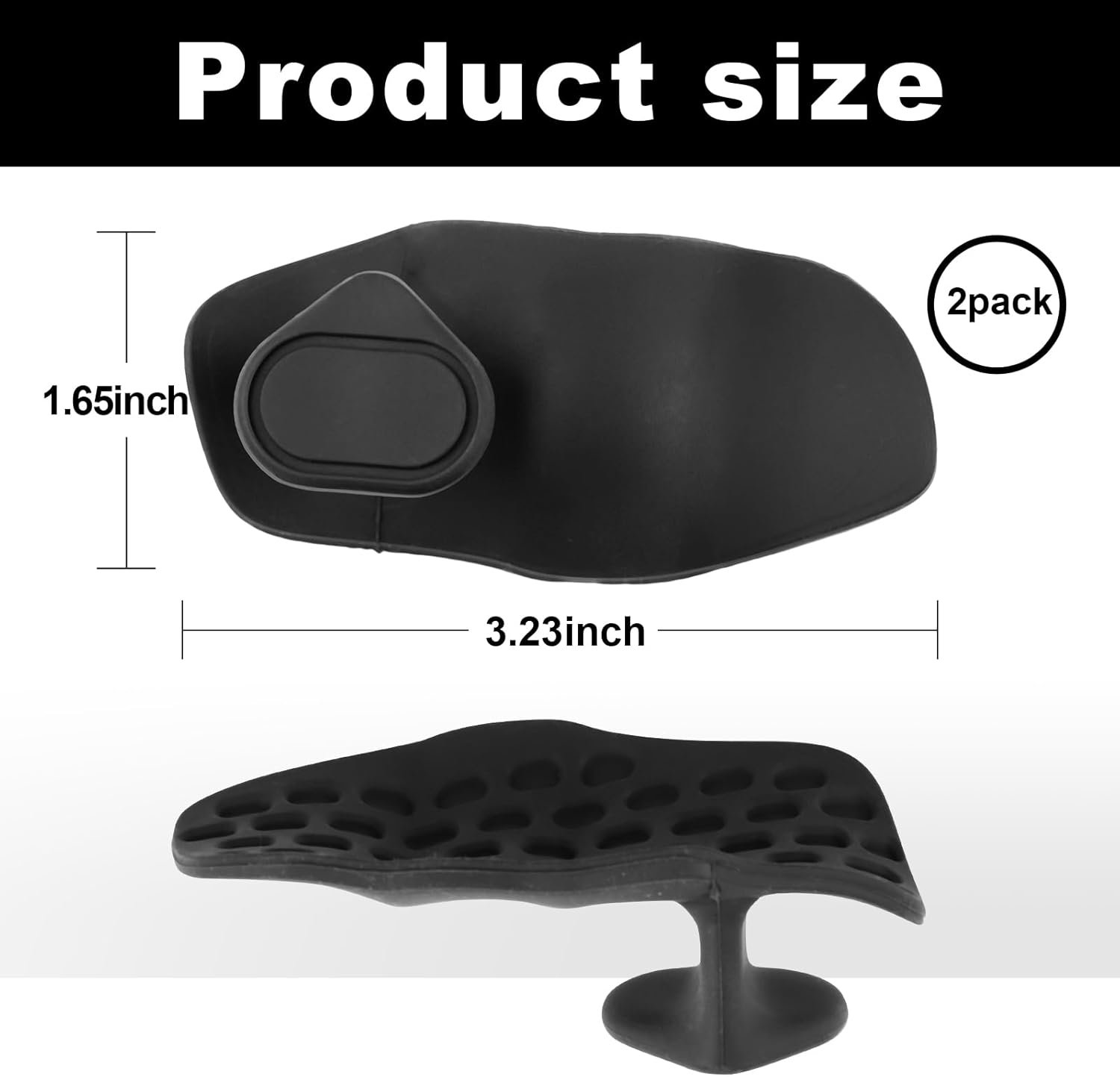 Anti-Slip Workout Grips - Ergonomic Rubber Gym Grips, Hand Protection Weight Lifting Grips, for Gym Training and Workouts