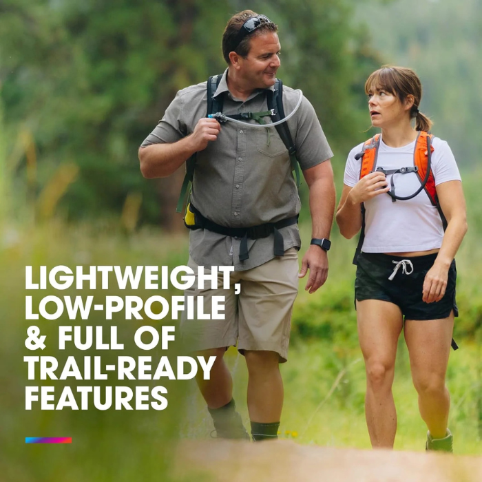 HydraPak Contour Hydration Reservoir – Low-Profile Water Bladder with Slide-Seal Top, Plug-N-Play Hose & Magnetic Clip – Durable, Leakproof Hydration System for Hiking, Cycling & Backpacking