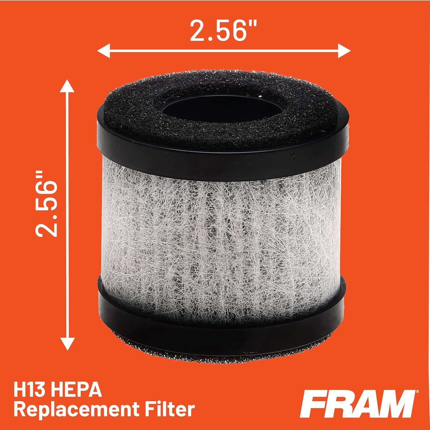 FRAM H13 HEPA Filtration Air Purifier Replacement Filter for Model CAP30100 & CAP30200 | For Home, Car, Outdoor & Sport Use | Cleans Air of Smoke, Dust & Other Contaminants | Provides 500 Hours of Use